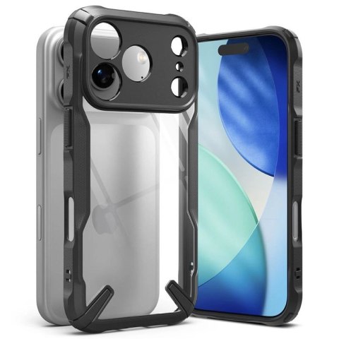 Etui Ringke Fusion X na iPhone 17 Pro Max - czarne Ringke