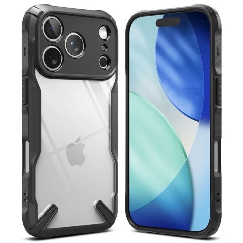 Etui Ringke Fusion X na iPhone 17 Pro Max - czarne Ringke