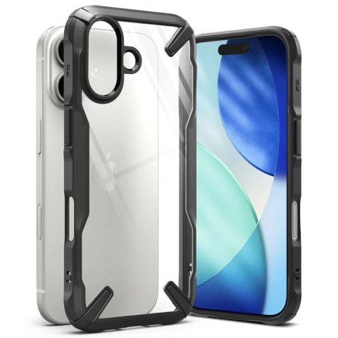 Etui Ringke Fusion X na iPhone 17 - czarne Ringke