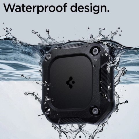 Etui Spigen Tough Armor na AirTag 1 / 2 - czarne Spigen