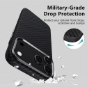 Etui Tech-Protect Ion Carbon MagSafe na iPhone 17 Pro Max - szaro-czarne Tech-Protect