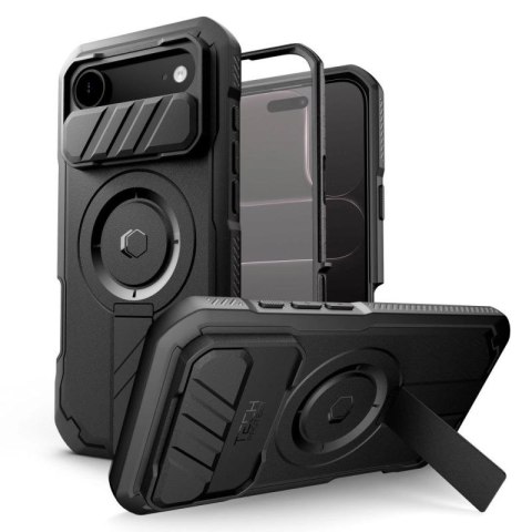 Etui Tech-Protect Kevlar MagSafe na iPhone 17 Air - czarne Tech-Protect