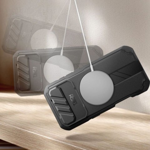Etui Tech-Protect Kevlar MagSafe na iPhone 17 Air - czarne Tech-Protect