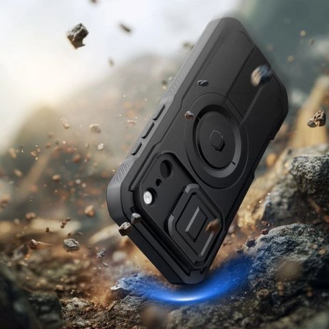 Etui Tech-Protect Kevlar MagSafe na iPhone 17 Pro Max - czarne Tech-Protect