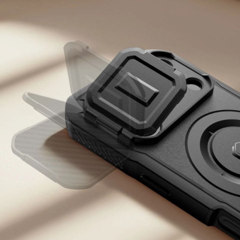 Etui Tech-Protect Kevlar MagSafe na iPhone 17 Pro - czarne Tech-Protect
