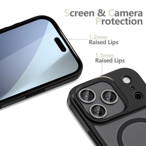 Etui Tech-Protect MagMat XT 4-set MagSafe na iPhone 17 Pro Max - czarny mat Tech-Protect