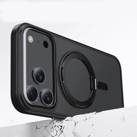 Etui Tech-Protect MagRing MagSafe na iPhone 17 Pro - czarny mat Tech-Protect