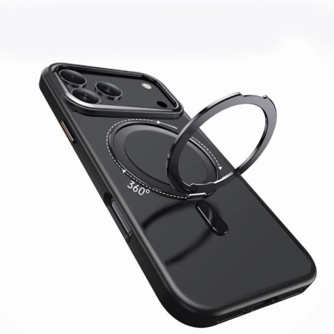 Etui Tech-Protect MagRing MagSafe na iPhone 17 Pro - czarny mat Tech-Protect