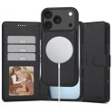 Etui Tech-Protect Wallet MagSafe na iPhone 17 Pro Max - czarny mat Tech-Protect