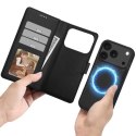 Etui Tech-Protect Wallet MagSafe na iPhone 17 Pro Max - czarny mat Tech-Protect