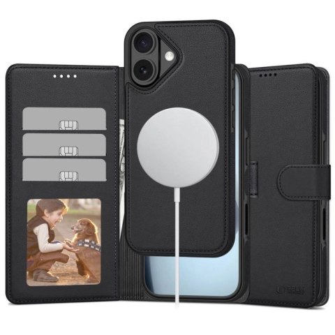 Etui Tech-Protect Wallet MagSafe na iPhone 17 - czarny mat Tech-Protect