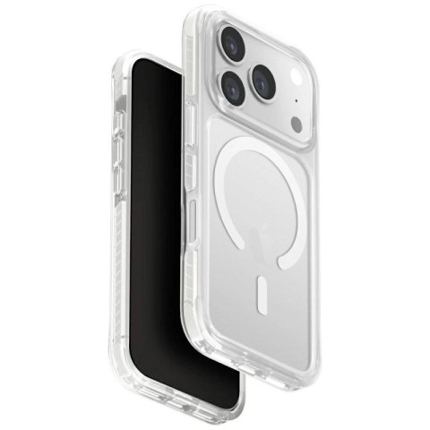 Etui UNIQ Combat Magclick Charging do iPhone 17 Pro - białe UNIQ