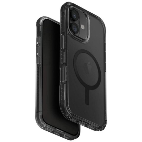 Etui UNIQ Combat Magclick Charging do iPhone 17 - czarne UNIQ
