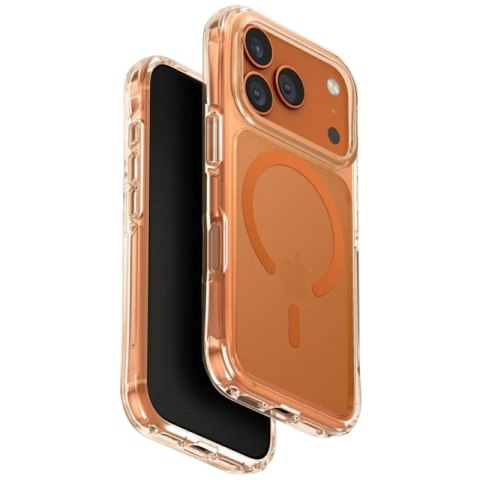 Etui UNIQ LifePro Xtreme Magclick Charging do iPhone 17 Pro - pomarańczowe UNIQ