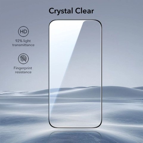 Szkło hartowane ESR UltraFit Tempered Glass 2-pack na iPhone 17 Pro - przezroczyste ESR