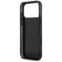 Etui AMG Double Layer Transparent Graphics MagSafe do iPhone 17 Pro Max - czarne Mercedes