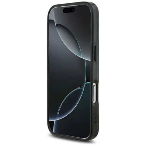 Etui AMG Double Layer Transparent Graphics MagSafe do iPhone 17 Pro - czarne Mercedes