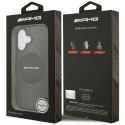 Etui AMG Double Layer Transparent Graphics MagSafe do iPhone 17 - czarne Mercedes