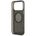 Etui AMG Double Layer Transparent Smocked MagSafe do iPhone 17 Pro Max - czarne Mercedes