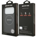 Etui AMG Double Layer Transparent Smocked MagSafe do iPhone 17 Pro Max - czarne Mercedes
