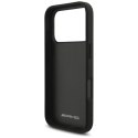 Etui AMG Leather Debossed Lines Logo do iPhone 17 Pro - czarne Mercedes