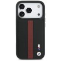 Etui BMW M Perforated Stripe Logo MagSafe na iPhone 17 Pro - czerwone BMW