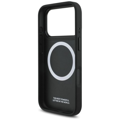 Etui BMW M Perforated Stripe Logo MagSafe na iPhone 17 Pro - granatowe BMW