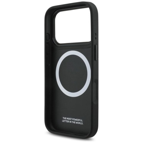 Etui BMW M Quilted Logo MagSafe na iPhone 17 Pro - czarne BMW
