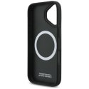 Etui BMW M Quilted Logo MagSafe na iPhone 17 - czarne BMW