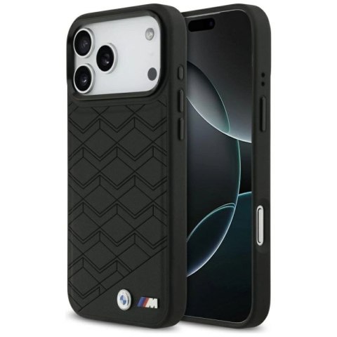 Etui BMW M Shape Logo MagSafe na iPhone 17 Pro Max - czarne BMW