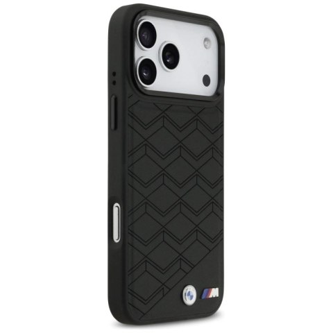 Etui BMW M Shape Logo MagSafe na iPhone 17 Pro Max - czarne BMW