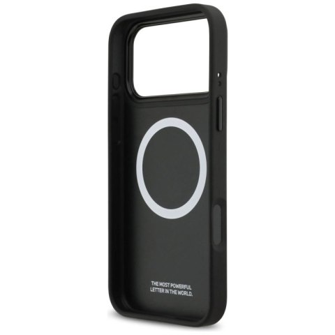 Etui BMW M Shape Logo MagSafe na iPhone 17 Pro Max - czarne BMW