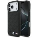 Etui BMW M Shape Logo MagSafe na iPhone 17 Pro - czarne BMW