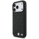 Etui BMW M Shape Logo MagSafe na iPhone 17 Pro - czarne BMW