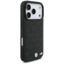 Etui BMW M Shape Logo MagSafe na iPhone 17 Pro - czarne BMW