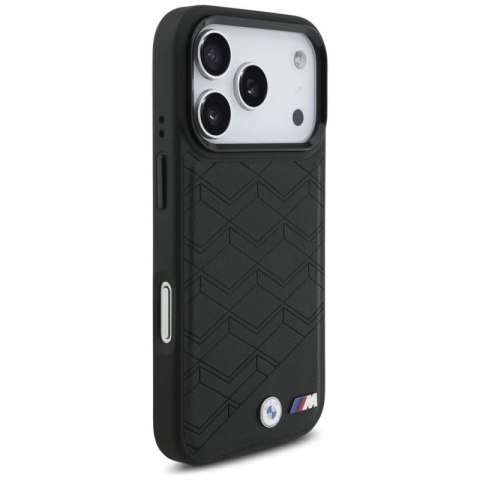 Etui BMW M Shape Logo MagSafe na iPhone 17 Pro - czarne BMW