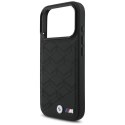 Etui BMW M Shape Logo MagSafe na iPhone 17 Pro - czarne BMW