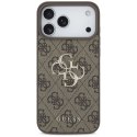 Etui Guess 4G Big Logo do iPhone 17 Pro Max - brązowe Hikvision