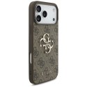 Etui Guess 4G Big Logo do iPhone 17 Pro Max - brązowe Hikvision