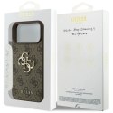 Etui Guess 4G Big Logo do iPhone 17 Pro Max - brązowe Hikvision