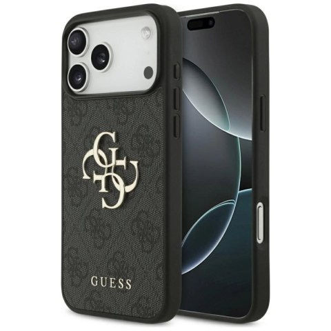Etui Guess 4G Big Logo do iPhone 17 Pro Max - czarne Guess