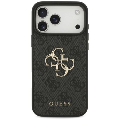 Etui Guess 4G Big Logo do iPhone 17 Pro Max - czarne Guess