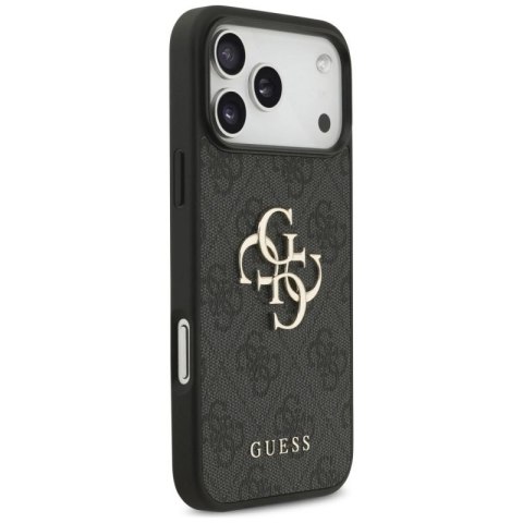 Etui Guess 4G Big Logo do iPhone 17 Pro Max - czarne Guess