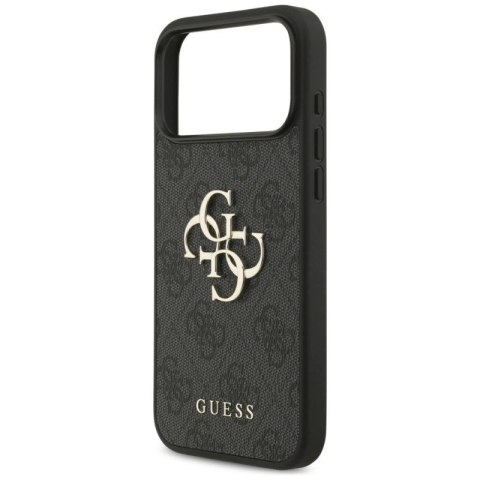 Etui Guess 4G Big Logo do iPhone 17 Pro Max - czarne Guess