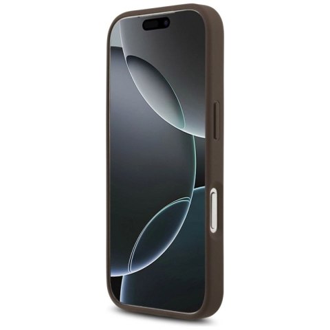 Etui Guess 4G Big Logo do iPhone 17 Pro - brązowe Guess
