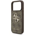 Etui Guess 4G Big Logo do iPhone 17 Pro - brązowe Guess