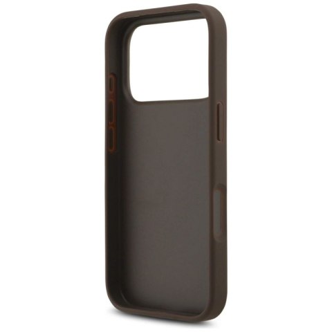 Etui Guess 4G Big Logo do iPhone 17 Pro - brązowe Guess