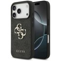Etui Guess 4G Big Logo do iPhone 17 Pro - czarne Guess