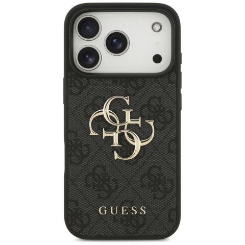 Etui Guess 4G Big Logo do iPhone 17 Pro - czarne Guess