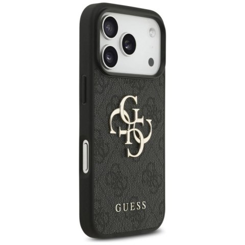Etui Guess 4G Big Logo do iPhone 17 Pro - czarne Guess